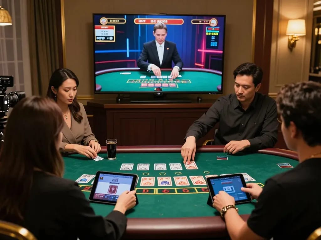 Experience the thrill of asialive88 link alternatif through an engaging, live online baccarat session with expert dealers.