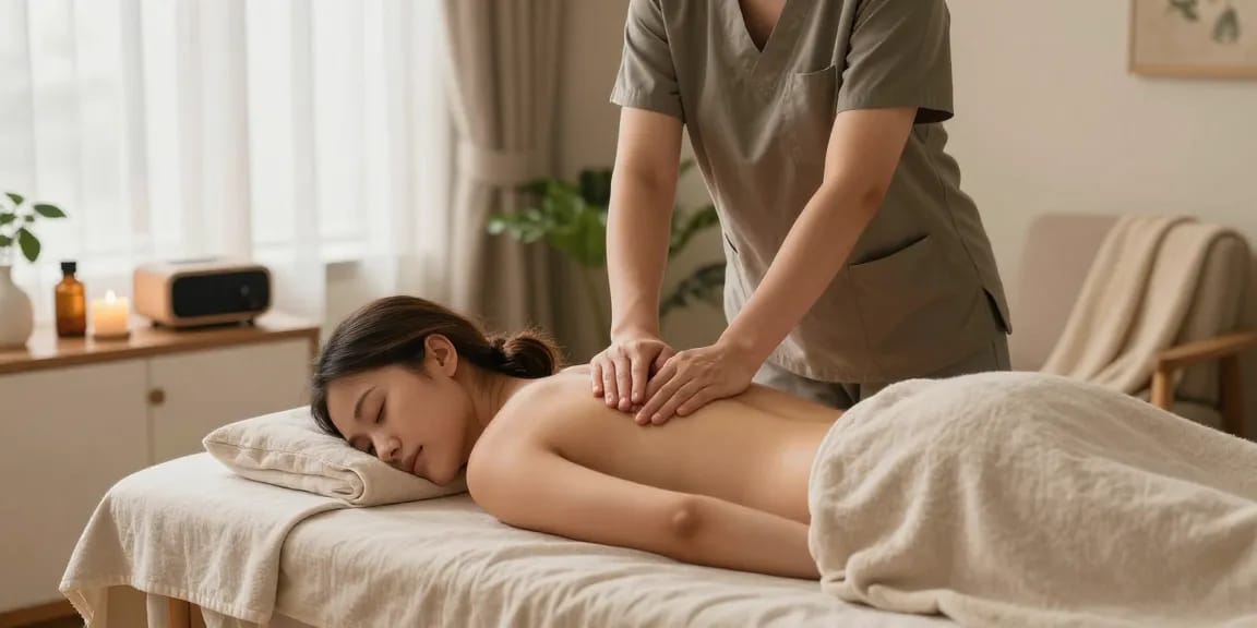 Experience 은평구출장안마 with a relaxing massage in a serene home setting.