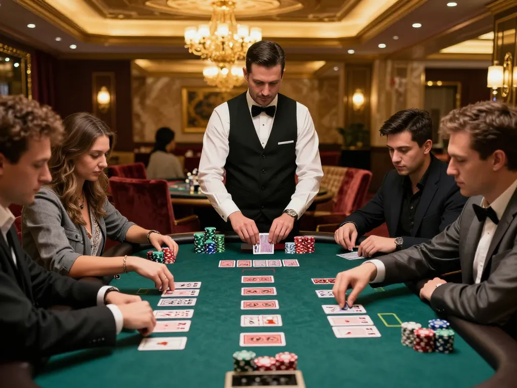 Engage in thrilling blackjack gameplay at 789 win casino with strategic players and professional dealers.