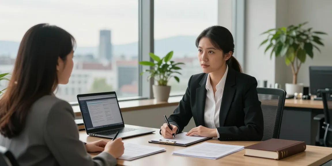 Consultation juridique avec Valken Legal à Genève, avocat en interaction directe avec un client.