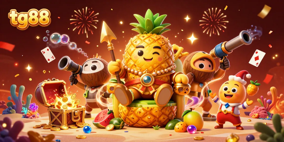 Experience thrilling gameplay at tg88 with vibrant casino elements and engaging characters.