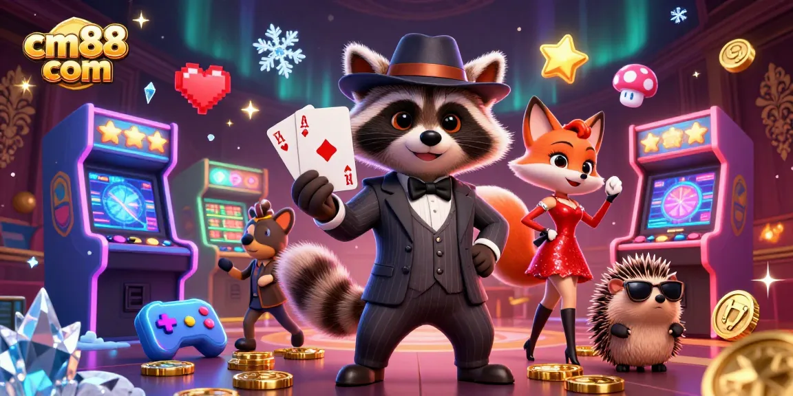 Experience the excitement at cm88 com with high-stakes gaming and colorful 3D casino elements.