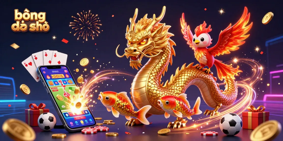 Engage in thrilling action with bóng đá số, featuring sports betting scenes and vibrant characters.