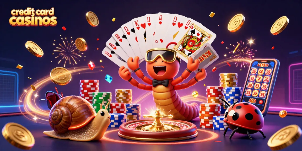Experience the thrill of credit card casinos with vibrant gameplay and engaging characters.