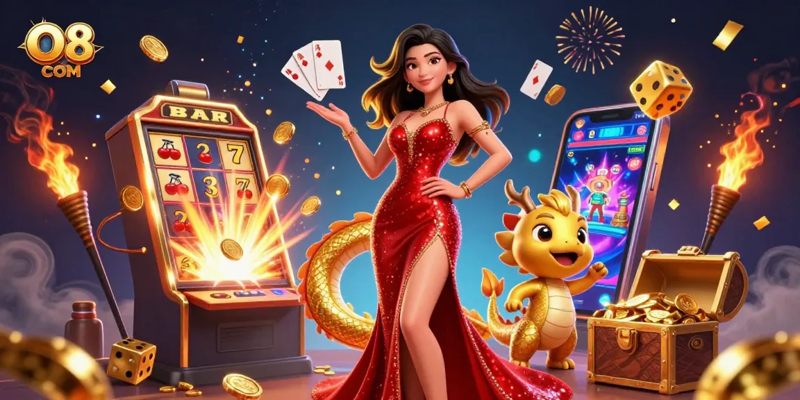 Experience the thrill of winning at O8 COM with immersive casino gaming, jackpots, and vibrant visuals.