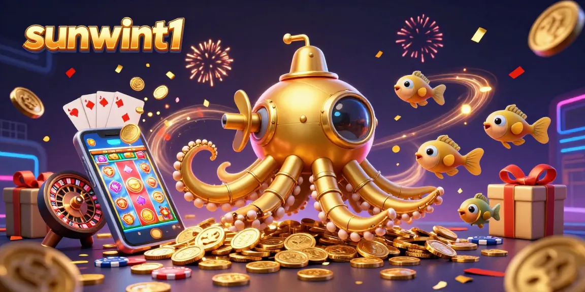 Experience exciting wins with sunwint1 at the colorful slot game featuring dynamic golden coins and rich gaming elements.