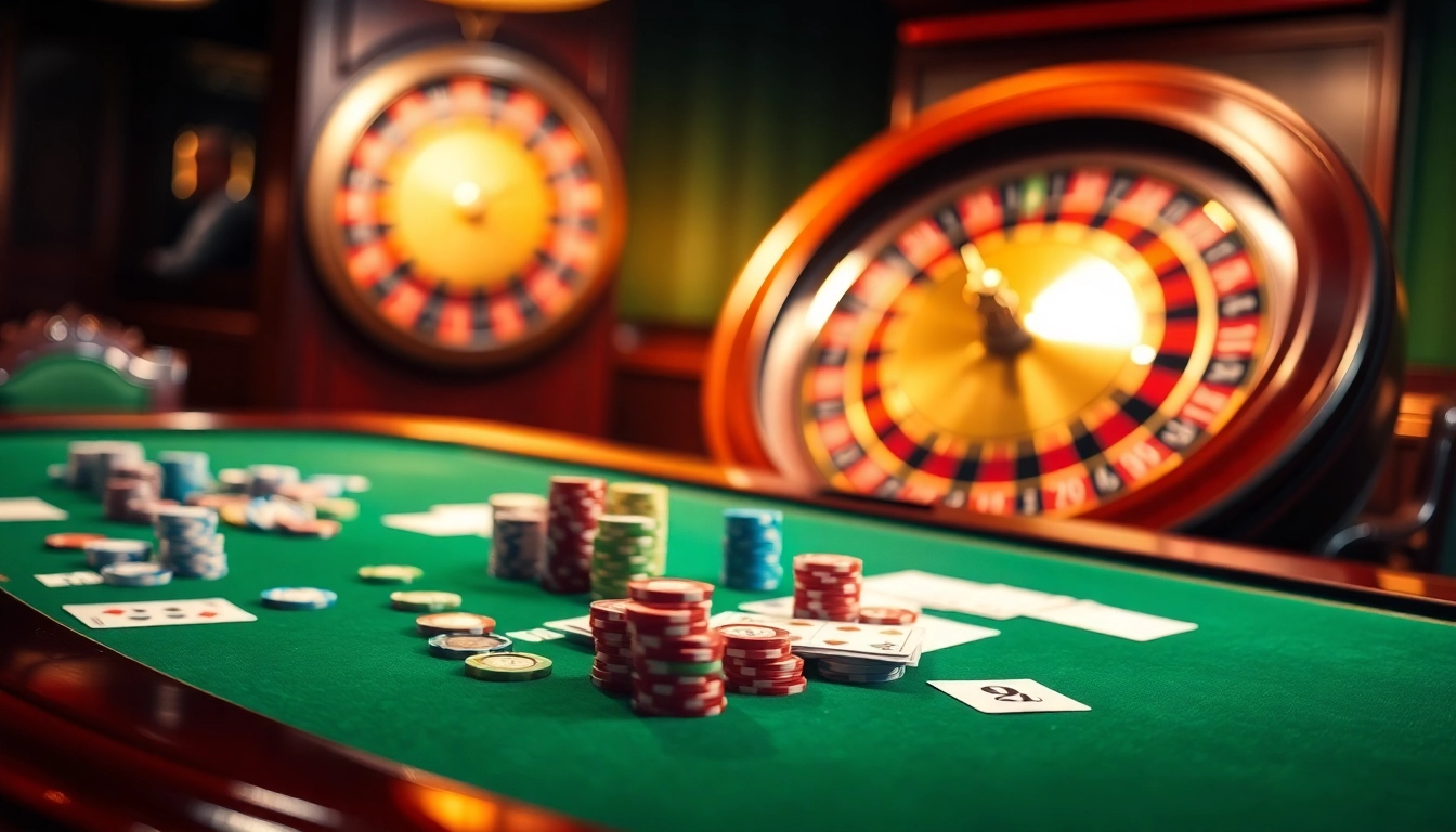 Experience thrilling gameplay at 79king's luxurious poker tables with chips and cards.