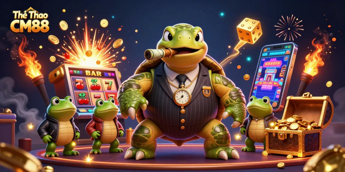 Thể Thao CM88 engaging players with thrilling casino vibes and vibrant game elements.