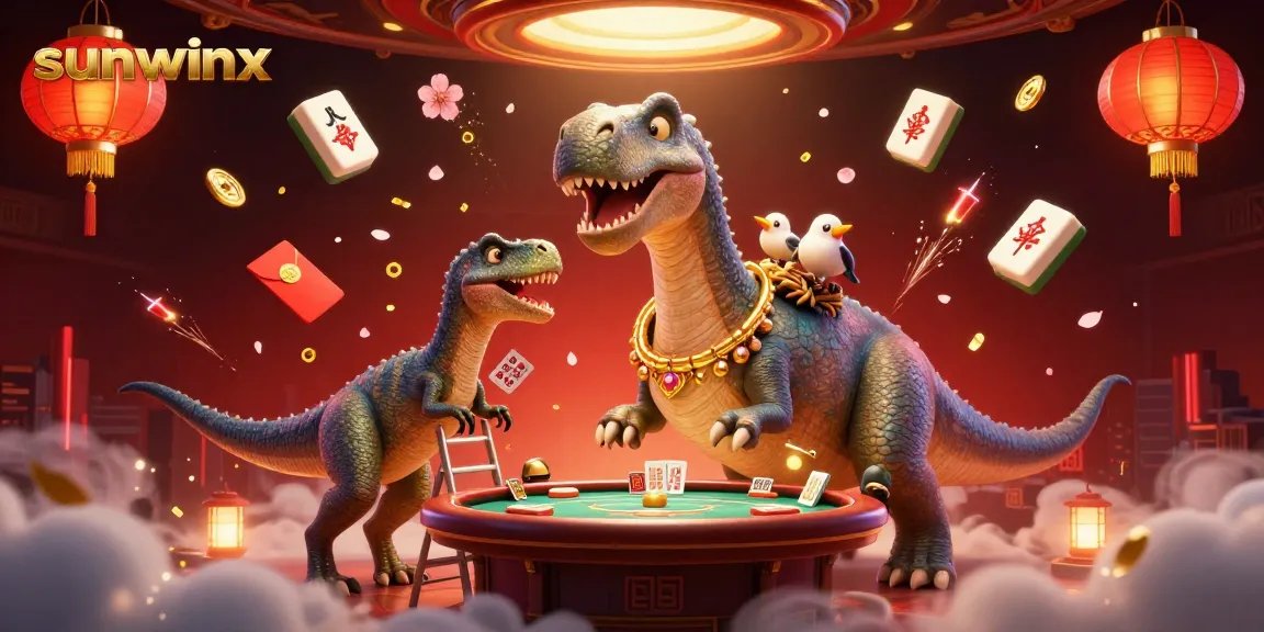 sunwinx offers vibrant 3D gaming action with a unique casino atmosphere from a dinosaur-themed perspective