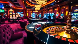 Experience the excitement of 99ok with vibrant casino tables and engaging gambling activities.