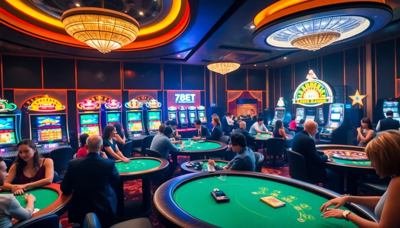 Experience the thrill of winning at 789BET with vibrant casino games and lively gaming atmosphere.