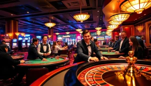 Experience thrilling gambling at https://luongsontv5.com/ with a vibrant casino atmosphere full of excitement.